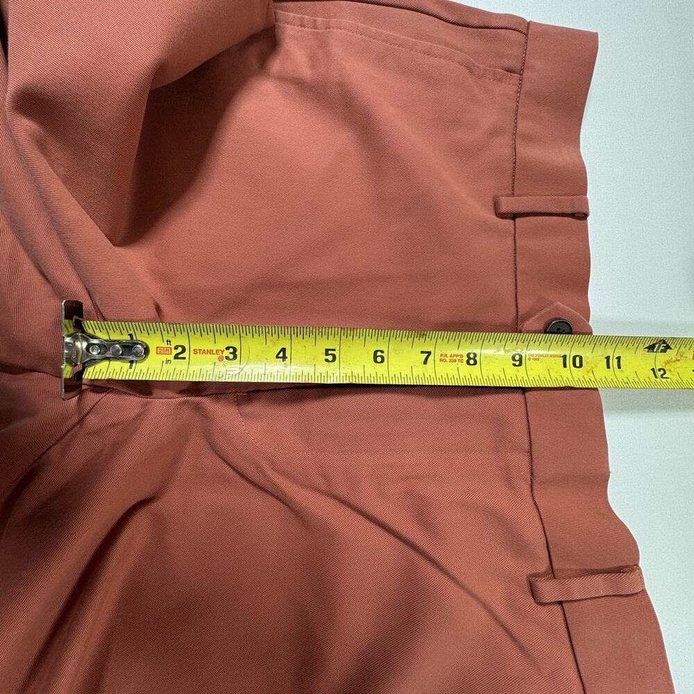 Charles Tyrwhitt Rust Chinos 32x32 Hemmed 29 Slim Fit Non Iron Pants NEW NWT - Picture 6 of 9